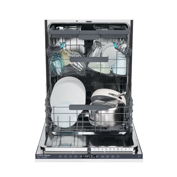 Candy CI 6B4S1PSA1 fehér, programok száma:10, beépíthető, 16 terítékes mosogatógép