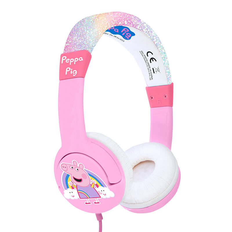  OTL PP0776 Peppa Pig Glitter Fejhallgató Pink 