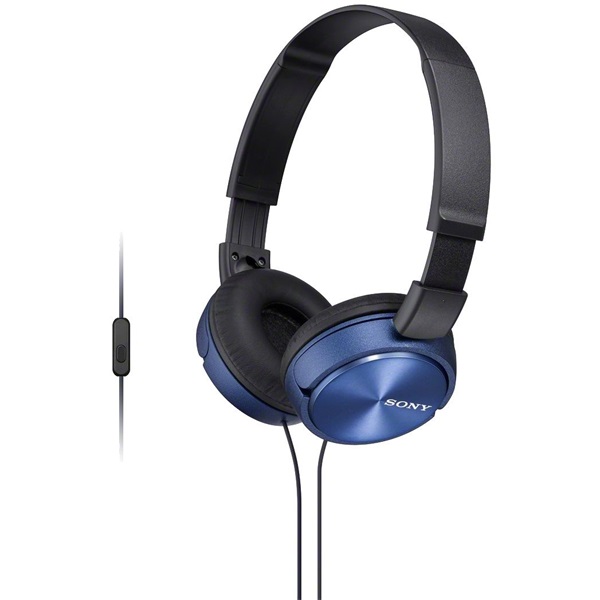 Sony MDRZX310APL.CE7 mikrofonos kék fejhallgató Sony MDRZX310APL.CE7 mikrofonos kék fejhallgató