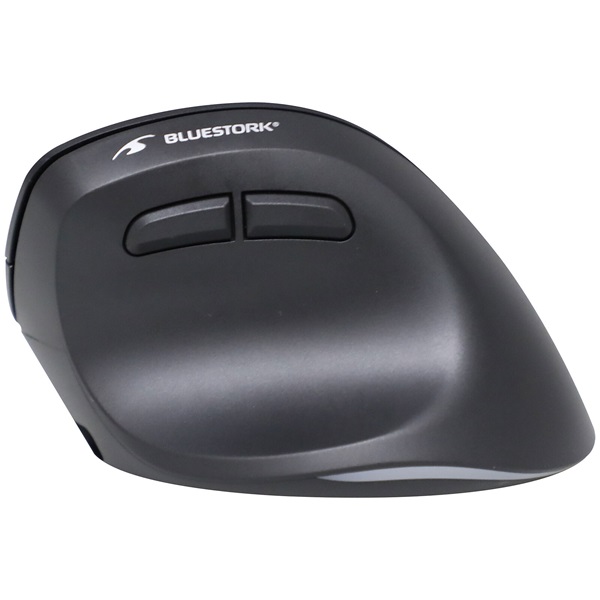 Bluestork  M-WL-ERGO-LUMI  Ergonomic  Rechargeable   optikai  Vezeték nélküli Egér fekete 