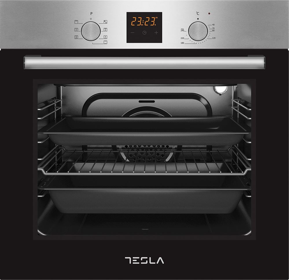 Tesla BO800SX beépíthető elektromos sütő inox Tesla BO800SX beépíthető elektromos sütő inox
