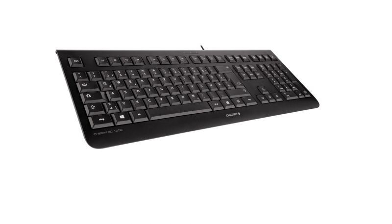 Cherry KC 1000 belga billentyűzet fekete (JK-0800BE-2)