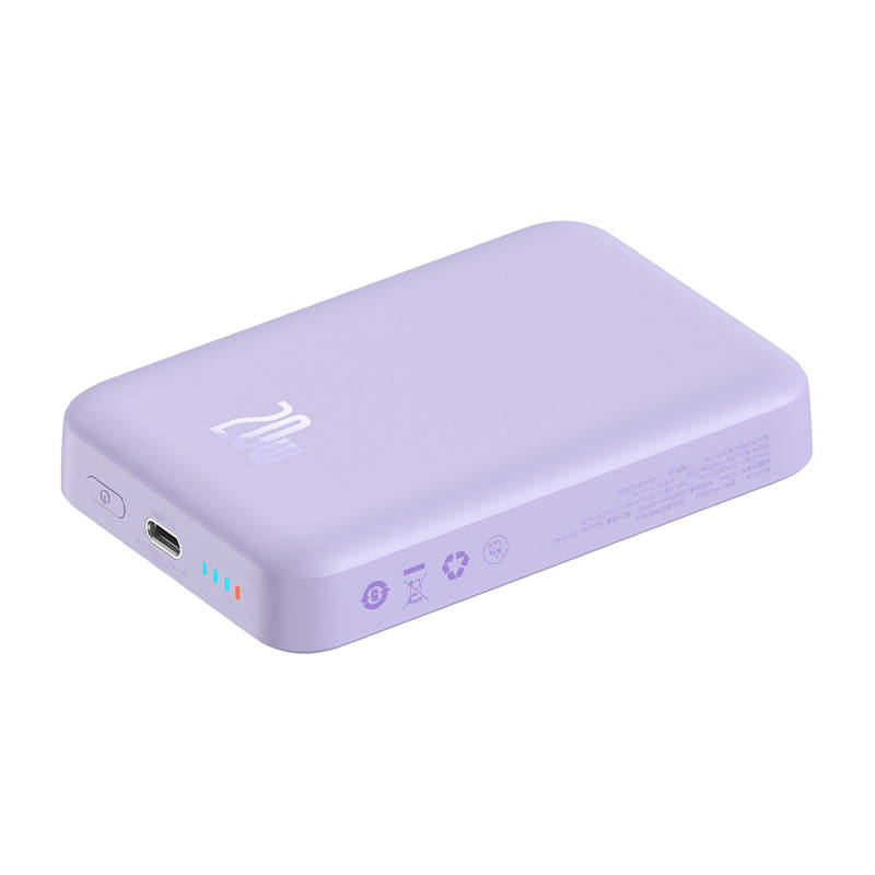 Powerbank Baseus Magnetic Mini 10000mAh 20W (purple) Powerbank Baseus Magnetic Mini 10000mAh 20W (purple)