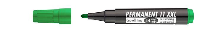 Alkoholos marker, 1-3 mm, kúpos, ICO "Permanent 11 XXL", zöld (TICP11XZ) Alkoholos marker, 1-3 mm, kúpos, ICO "Permanent 11 XXL", zöld (TICP11XZ)