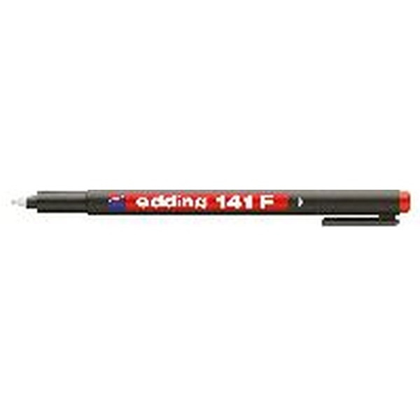 Edding 141 F OHP Permanent 0,6mm BL piros marker Edding 141 F OHP Permanent 0,6mm BL piros marker