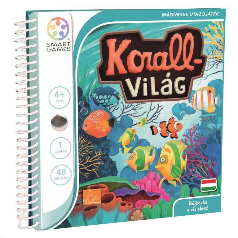 SmartGames Magnetic Travel Korallvilág logikai játék (SGT 221) SmartGames Magnetic Travel Korallvilág logikai játék (SGT 221)
