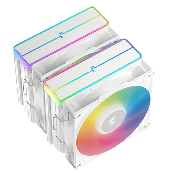 DeepCool AG620 WH ARGB V2 29,4 dB max, 115,32 m3/h 12cm PWM CPU Cooler Fehér DeepCool AG620 WH ARGB V2 29,4 dB max, 115,32 m3/h 12cm PWM CPU Cooler Fehér
