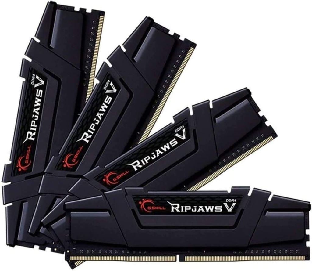 128GB 2666MHz DDR4 RAM G.Skill Ripjaws V CL19 (4x32GB) (F4-2666C19Q-128GVK)