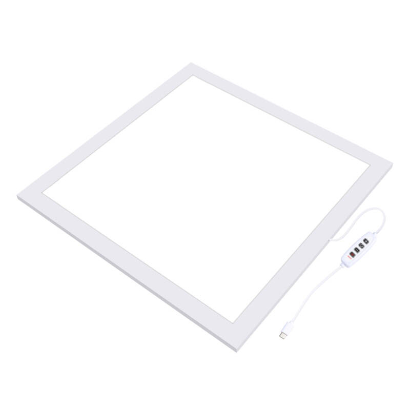 Photography Shadowless Light Lamp Panel PULUZ 1200LM LED 38cm x 38cm Effective Area