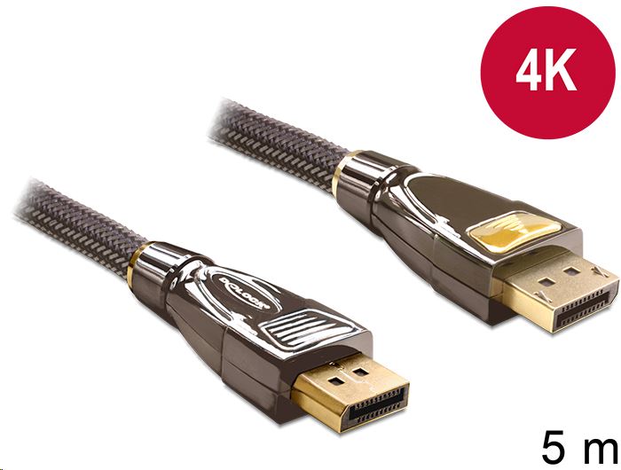 Delock 82773 Displayport kábel apa - apa 5 m