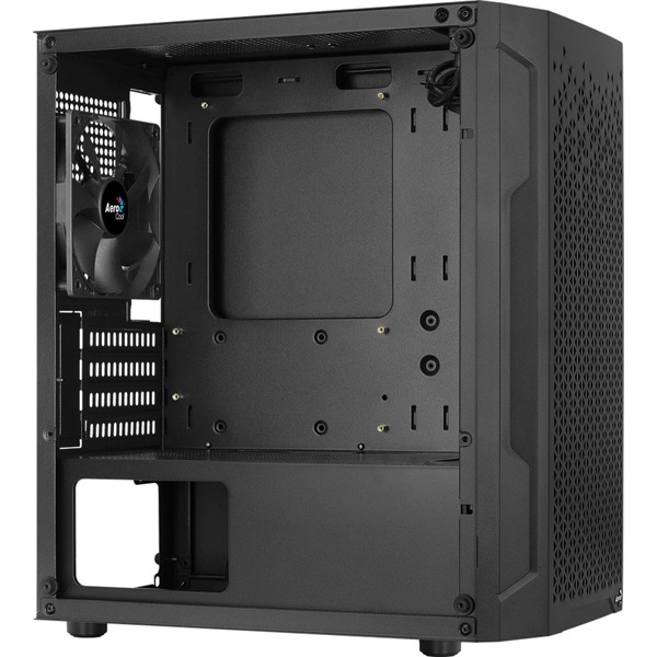 Aerocool Trinity Mini-G-BK-v1 táp nélküli ablakos Micro ATX ház fekete (ACCS-PV32013.11)