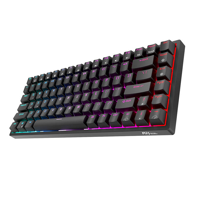 Mechanical keyboard Royal Kludge RK84 RGB, Red switch (black) Mechanical keyboard Royal Kludge RK84 RGB, Red switch (black)