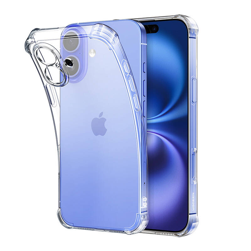 Ugreen Bright Cushion iPhone 16 case (transparent) Ugreen Bright Cushion iPhone 16 case (transparent)