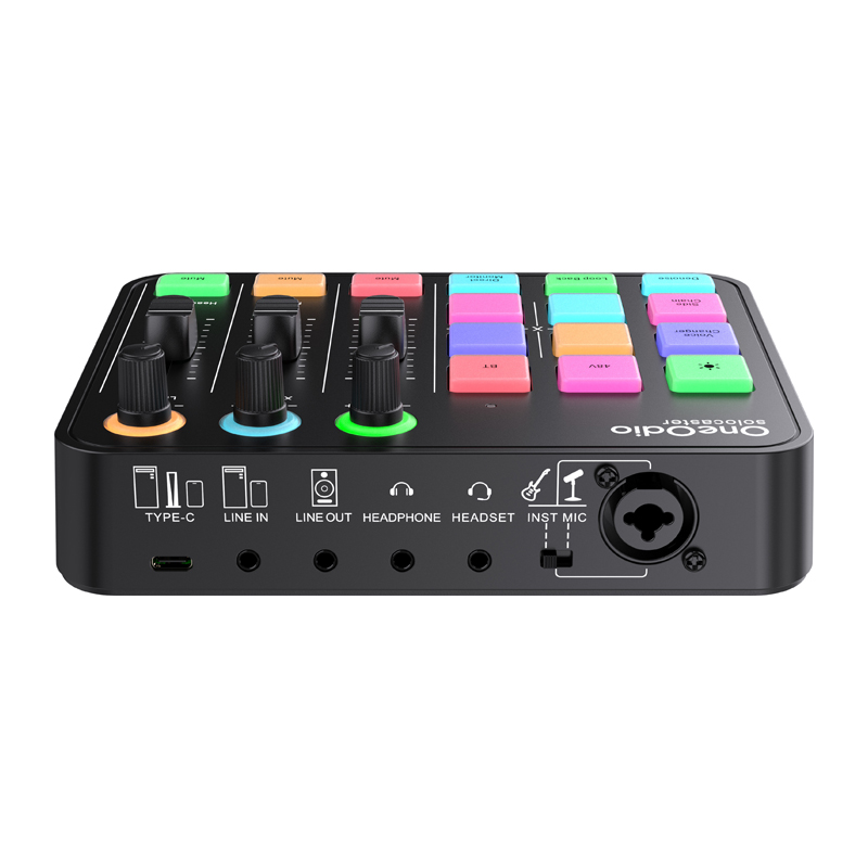 OneOdio Solocaster hangkeverő és hangkártya