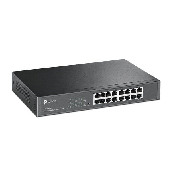 TP-Link TL-SG1016DE 10/100/1000 16 portos easy smart asztali switch TP-Link TL-SG1016DE 10/100/1000 16 portos easy smart asztali switch