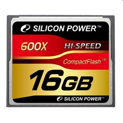 Silicon Power 600X 16GB, CF card, Hi-speed (SP016GBCFC600V10)