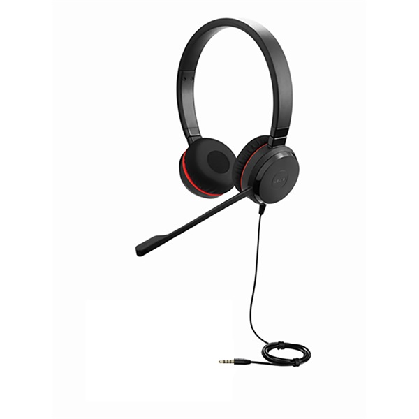 JABRA Evolve 30 II HS Stereo Vezetékes Fejhallgató  Mikrofon