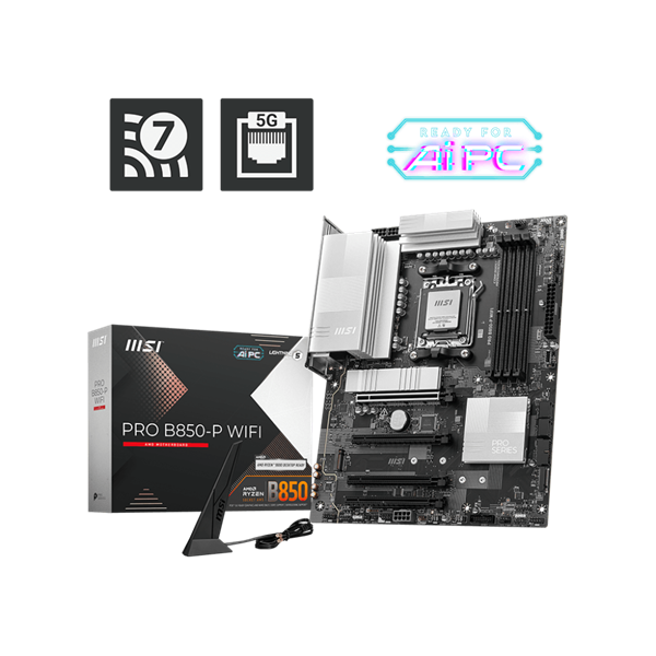 MSI PRO B850-P WIFI AM5 ATX Alaplap
