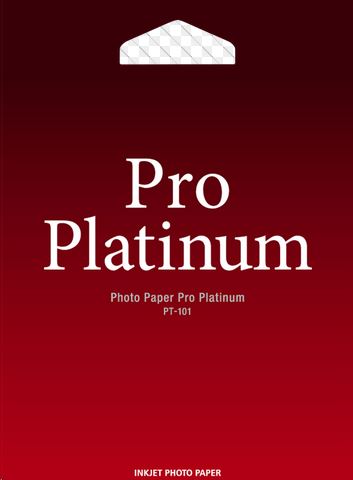 Canon PT101 Pro Platinum fotópapír 300g A4 20db (2768B016) Canon PT101 Pro Platinum fotópapír 300g A4 20db (2768B016)