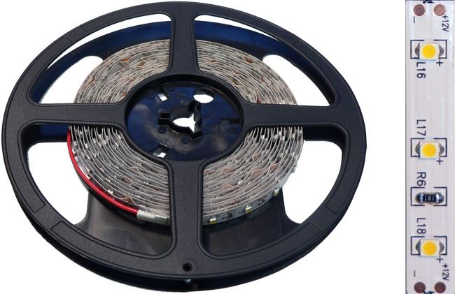 Sunwor 3528-60D WW LED szalag 5 m meleg fehér (114417) Sunwor 3528-60D WW LED szalag 5 m meleg fehér (114417)