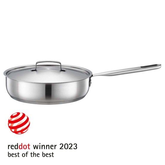 Fiskars 1064746 All Steel 26cm-es Sauté serpenyő