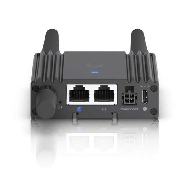 Ubiquiti UniFi UMR-Ultra 2x10/100 FE LAN 1xnanoSIM IoT 4G/LTE CAT4 beltéri Vezeték nélküli ipari router Ubiquiti UniFi UMR-Ultra 2x10/100 FE LAN 1xnanoSIM IoT 4G/LTE CAT4 beltéri Vezeték nélküli ipari router