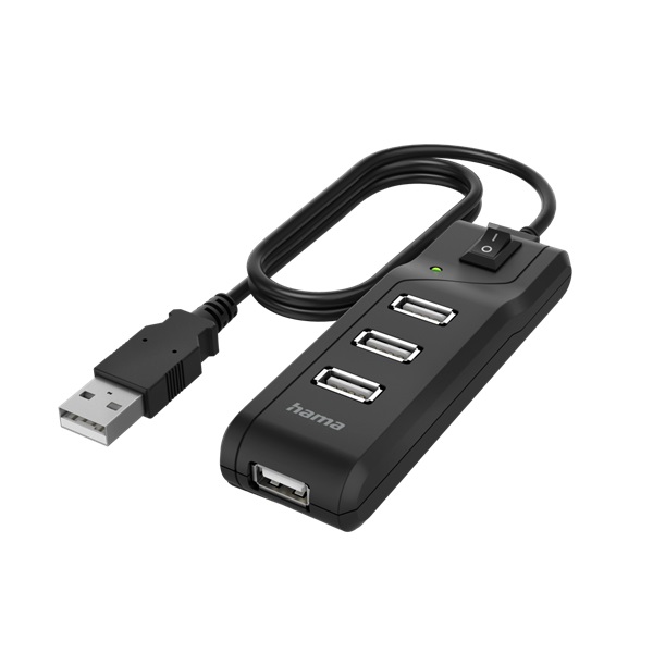 Hama FIC USB 2.0 HUB buspowered Hama FIC USB 2.0 HUB buspowered