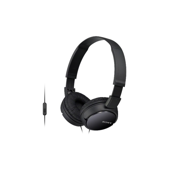 Sony MDRZX110APB.CE7 mikrofonos fekete fejhallgató Sony MDRZX110APB.CE7 mikrofonos fekete fejhallgató