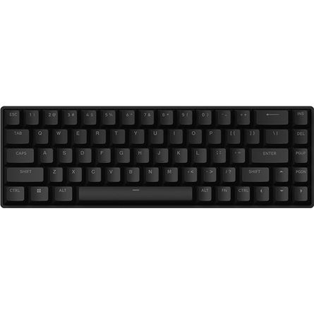 FGG FIRE68 ULTRA mechanikus gaming billentyűzet magnetic jade switch Fekete