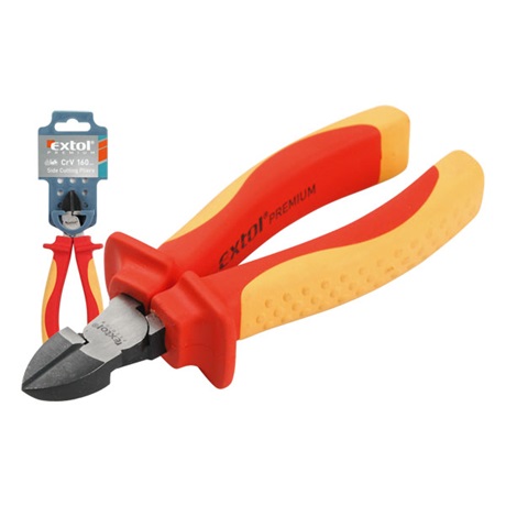 Extol Premium 8813173 OLDALCSÍPŐ FOGÓ, 160MM, SZIGETELT, 1000V