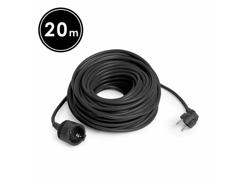 Handy hosszabbító 1 aljzat fekete 20m (20502BK) Handy hosszabbító 1 aljzat fekete 20m (20502BK)