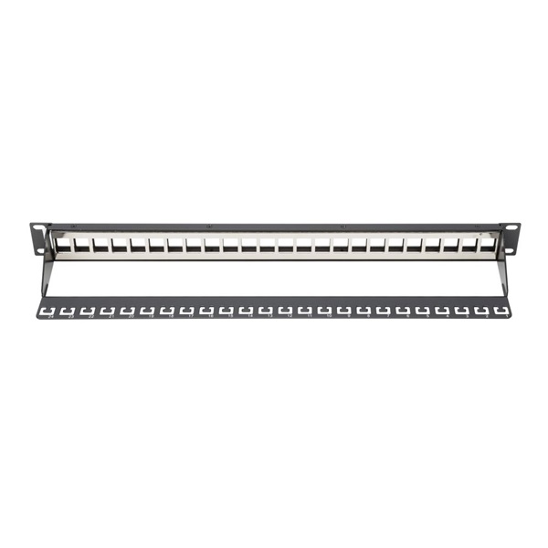 Digitus DN-91411 professional modular patch panel 24 port 1U 19" árnyékolt