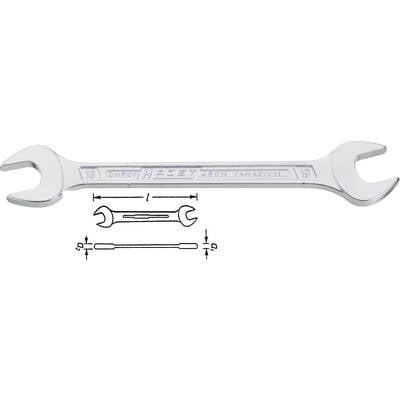 Kettős csavarkulcs 34 - 36 mm DIN 3110, DIN ISO 10102 Hazet 450N-34X36 Kettős csavarkulcs 34 - 36 mm DIN 3110, DIN ISO 10102 Hazet 450N-34X36