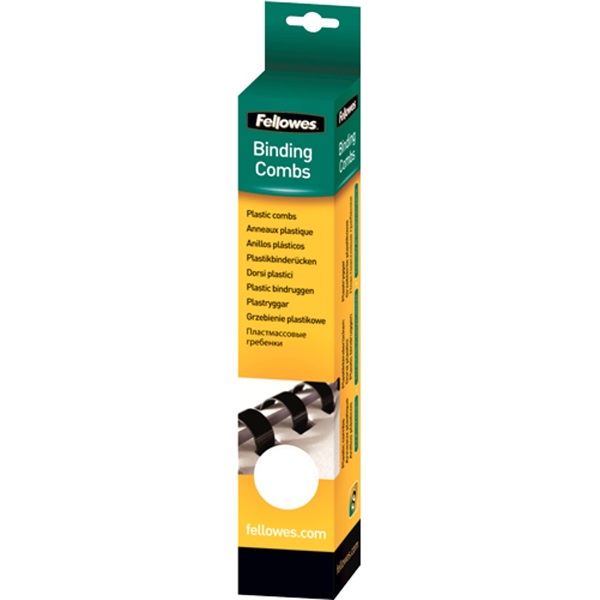 Fellowes 16mm 25db-os 101-120lapos fehér műanyag spirál Fellowes 16mm 25db-os 101-120lapos fehér műanyag spirál