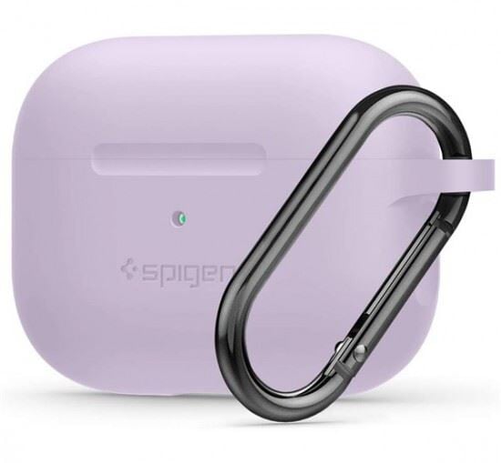 Spigen Apple Airpods Pro szilikon tok levendula (ASD02168)
