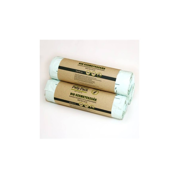120 literes lebomló kukoricakeményítő alapú PLA 730x1150x0,03 mm 10db/csomag háztartási szemeteszsák 120 literes lebomló kukoricakeményítő alapú PLA 730x1150x0,03 mm 10db/csomag háztartási szemeteszsák