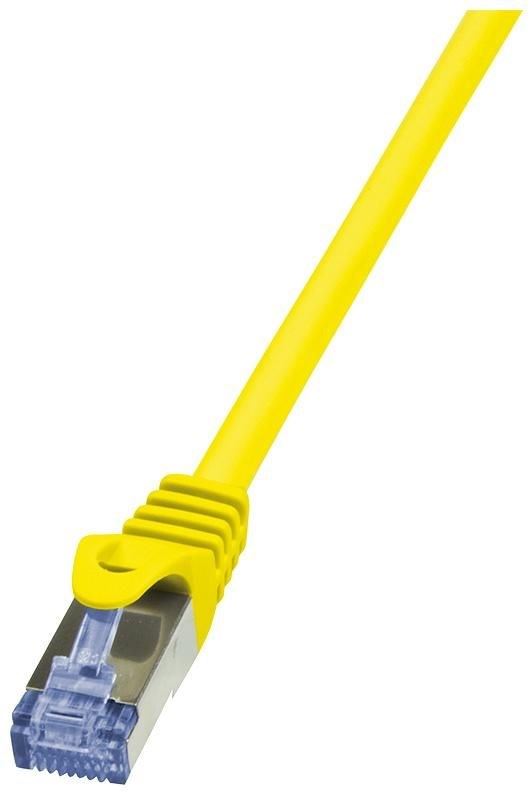 LogiLink 10G S/FTP PIMF PrimeLine patch kábel CAT6A 1,5m sárga (CQ3047S) LogiLink 10G S/FTP PIMF PrimeLine patch kábel CAT6A 1,5m sárga (CQ3047S)