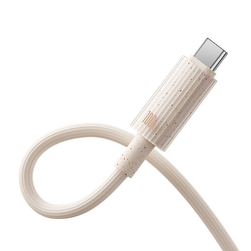 Fast Charging cable Baseus USB to USB-C Habitat Series 2m 100W (pink)