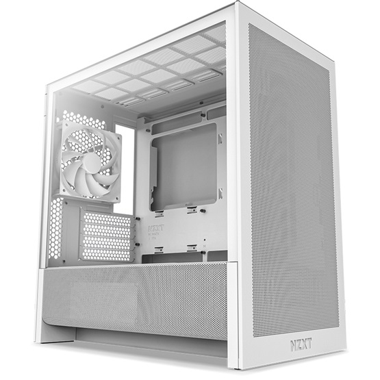 HÁZ NZXT Midi - H3 Flow (2025) - Matt fehér - CC-H31FW-01