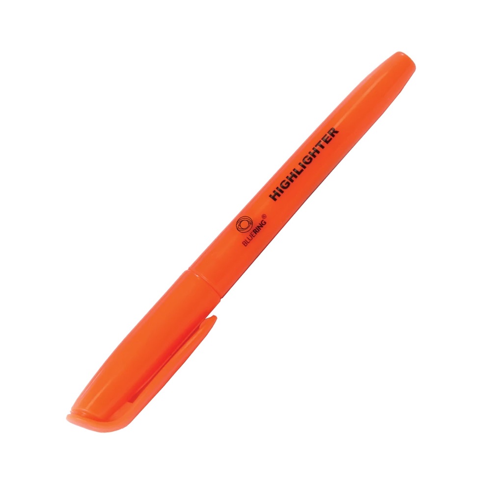 Bluering Szövegkiemelő kerek test  narancs (JJ205313)