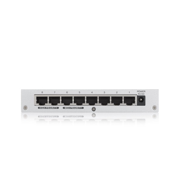 ZyXel GS108Bv3 8 portos nem menedzselhető asztali Switch (GS-108BV3-EU0101F) ZyXel GS108Bv3 8 portos nem menedzselhető asztali Switch (GS-108BV3-EU0101F)