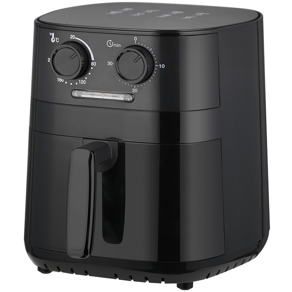 TOO AF-300-B-1400 W fekete 3,2 L forrólevegős sütő (air fryer) TOO AF-300-B-1400 W fekete 3,2 L forrólevegős sütő (air fryer)