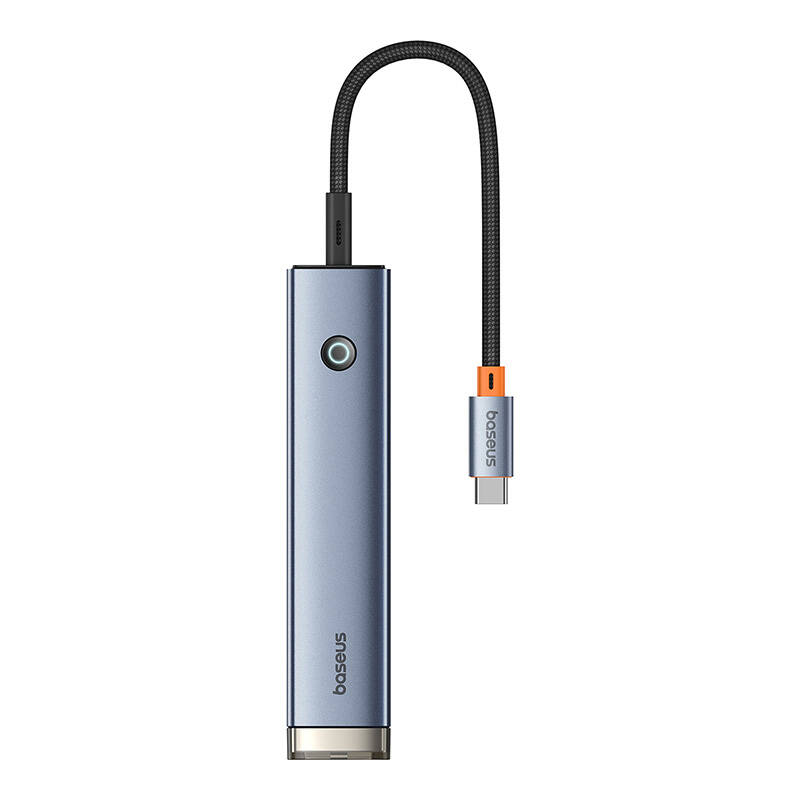 5-Port HUB AIR Baseus UltraJoy Series Type-C - HDMI, USB3.0x2, PD, RJ45 (grey) 5-Port HUB AIR Baseus UltraJoy Series Type-C - HDMI, USB3.0x2, PD, RJ45 (grey)