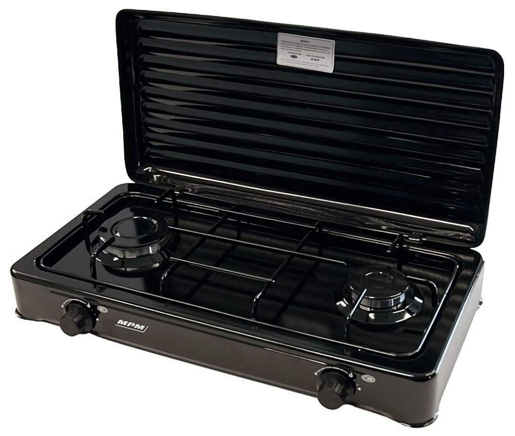 MPM SMILE-KN-02/1KB 2 rózsás gázrezsó fekete MPM SMILE-KN-02/1KB 2 rózsás gázrezsó fekete