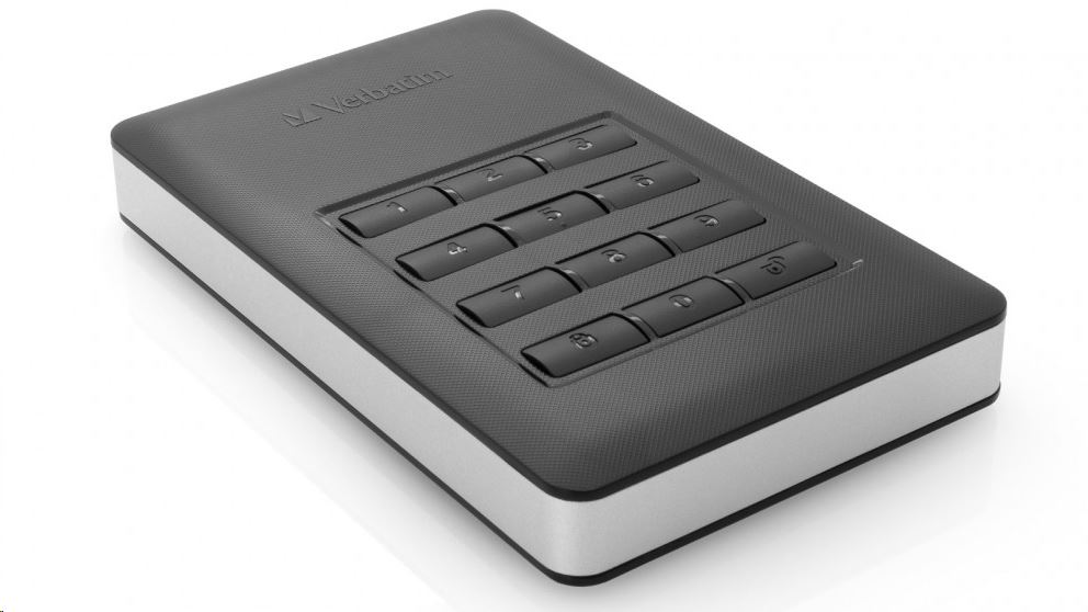 2TB Verbatim 2.5" Store'n'Go kódzáras külső winchester fekete-ezüst (53403) 2TB Verbatim 2.5" Store'n'Go kódzáras külső winchester fekete-ezüst (53403)