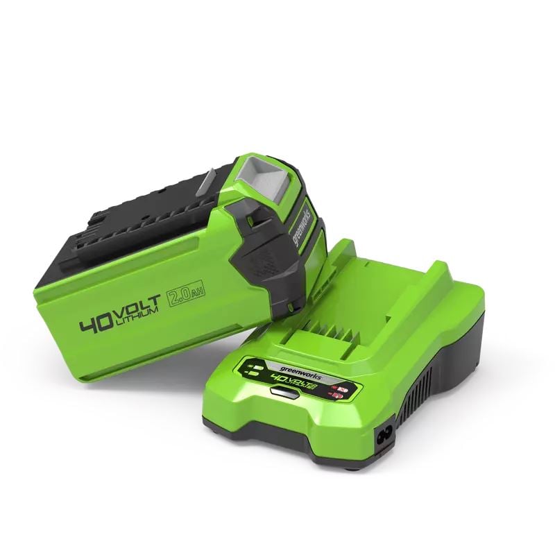 Greenworks GSK40B2 40V indulókészlet, 2Ah akku és 2Ah töltő (2936607-GW)