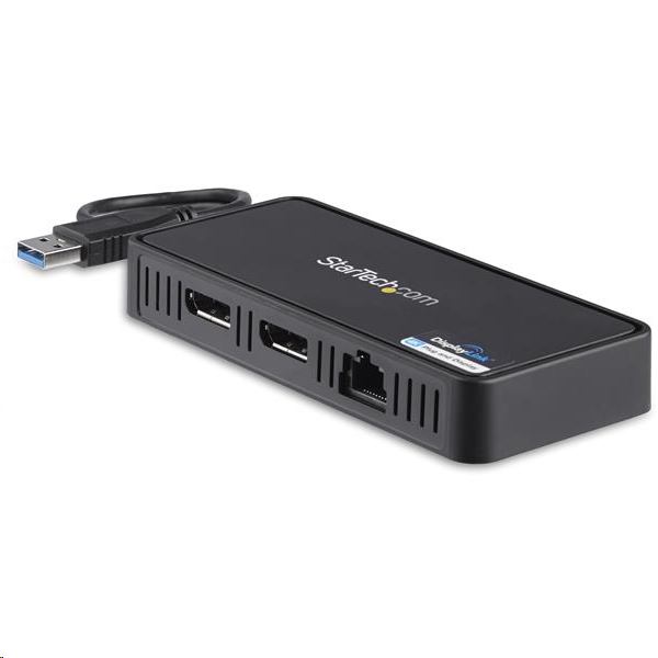 StarTech.com dokkoló állomás fekete (USBA2DPGB) StarTech.com dokkoló állomás fekete (USBA2DPGB)