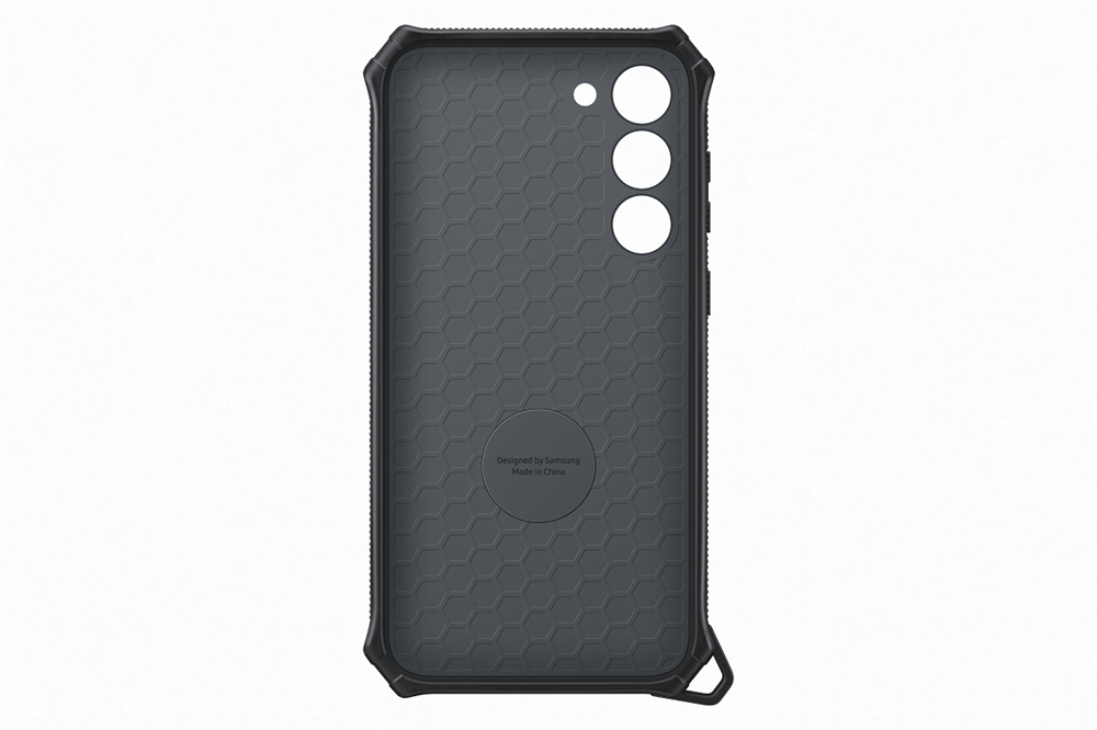 Samsung Galaxy S23+ strapabíró tok rögzítővel fekete