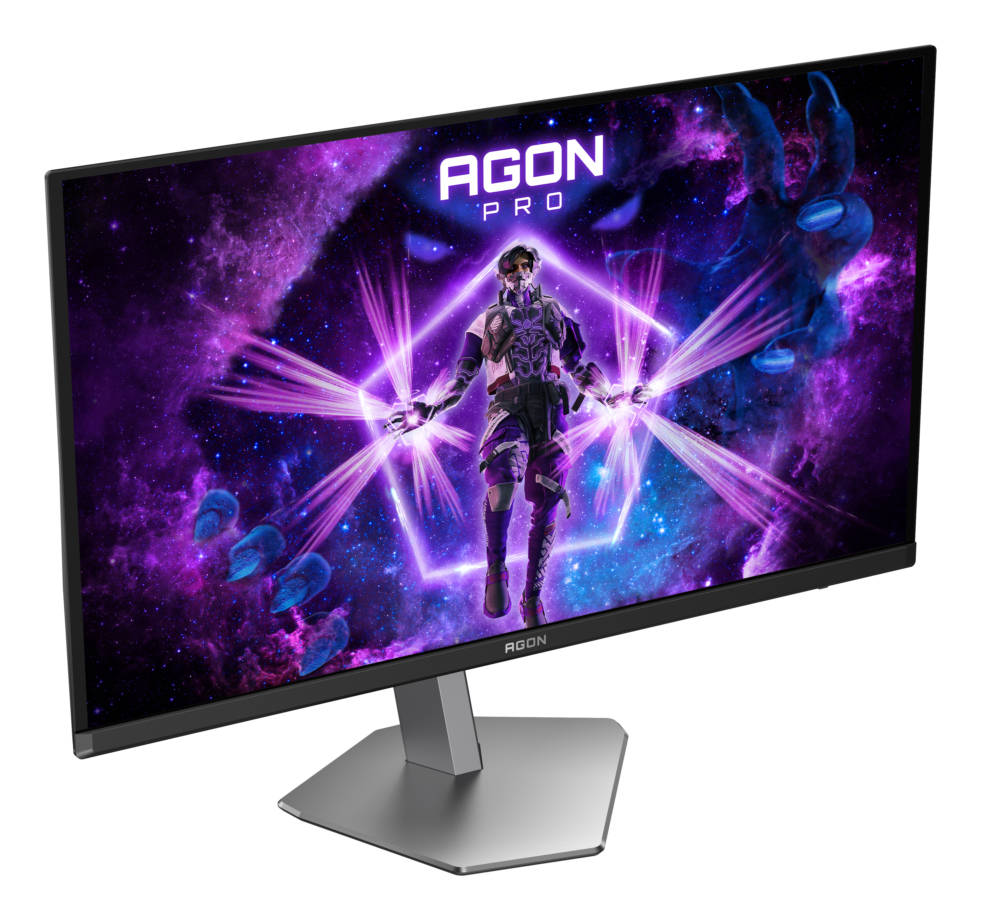 AOC 26,5" AG276QKD2 Monitor - 2560x1440, QHD, OLED, QD-OLED, 500Hz, 0,03ms, Hangszóró, G-Sync, Pivot, Gamer, Fekete