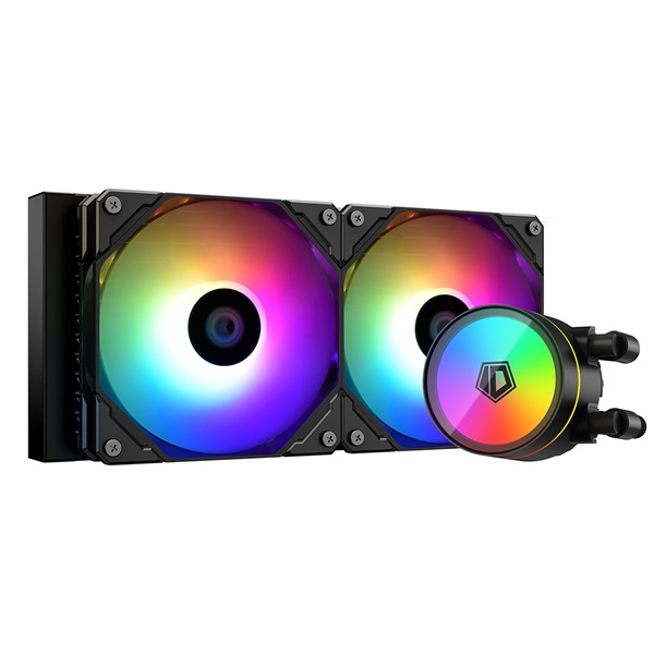 ID-Cooling CPU Water Cooler - ZOOMFLOW 240 XT V2 (25dB; max. 140,16 m3/h; 2x12cm, A-RGB LED) ID-Cooling CPU Water Cooler - ZOOMFLOW 240 XT V2 (25dB; max. 140,16 m3/h; 2x12cm, A-RGB LED)
